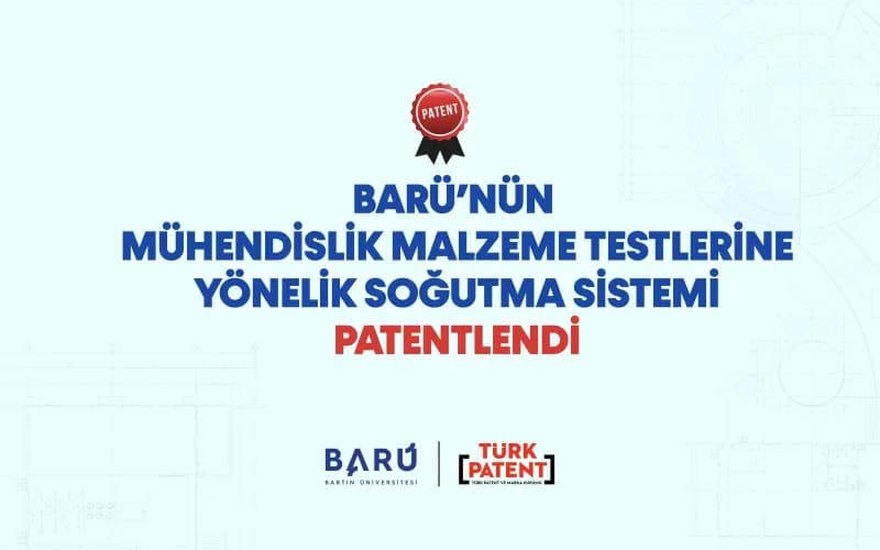 Bartın Üniversitesi mühendislik malzeme testlerine yönelik soğutma sistemi laboratuvar ortamında