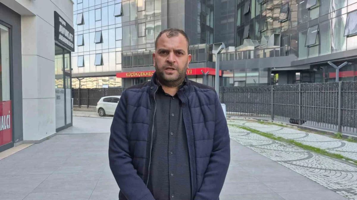 Polis memurlarını taşıyan servis şoförü müşteki Şevket Kaya