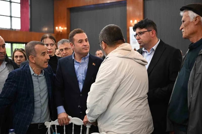 Başkan Akın, Muhtarlar ve aileleriyle bir araya geldi
