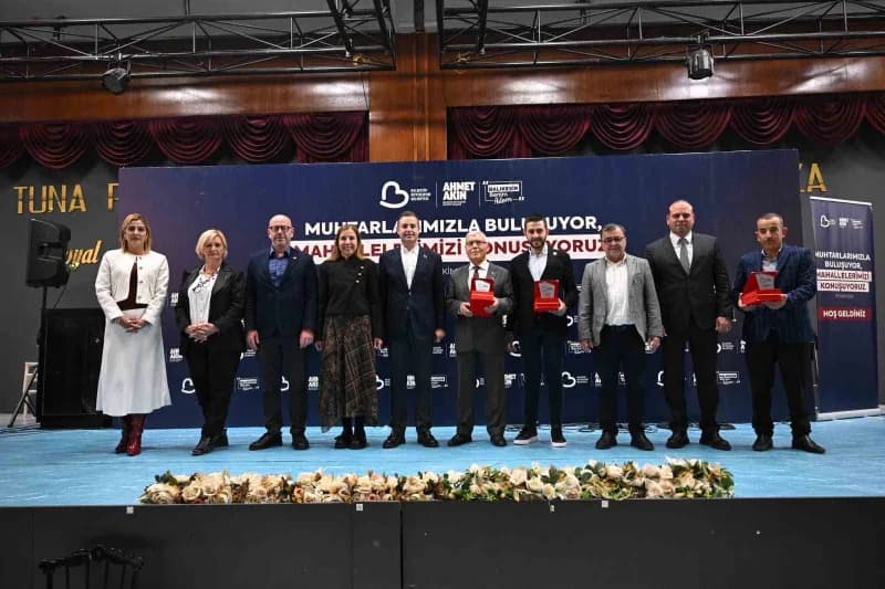 Başkan Akın, Muhtarlar ve aileleriyle bir araya geldi