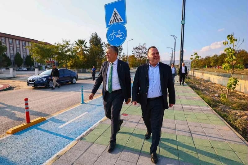 Manisa Büyükşehir Belediye Başkanı Besim Dutlulu, Köprübaşı ilçe programı kapsamında, Manisa Büyükşe