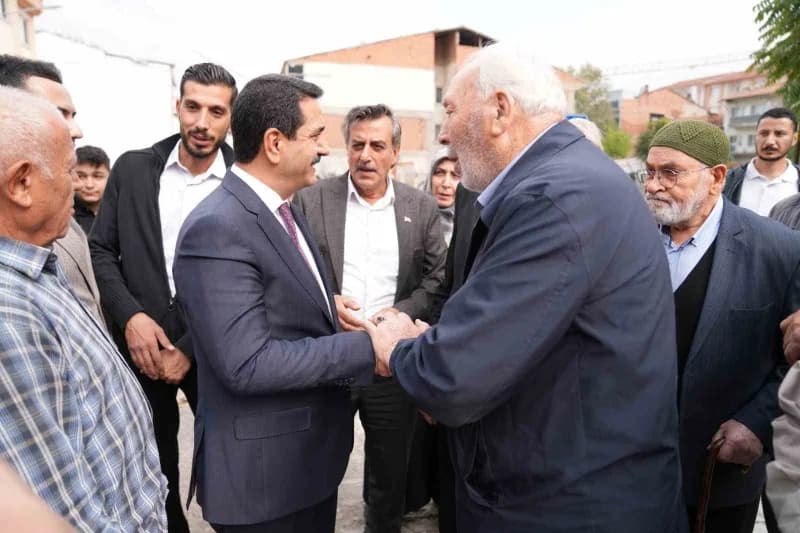 Başkan Taşkın Nuriye Mahallesi’nde vatandaşların taleplerini dinledi
