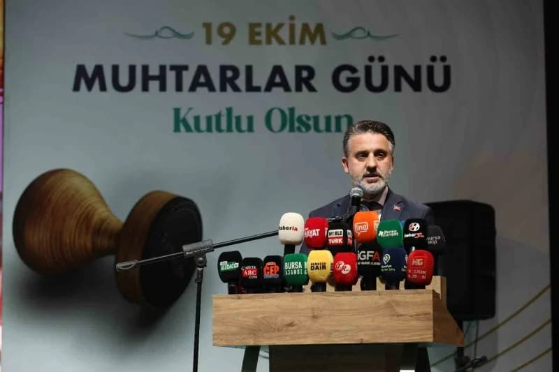 Bursa Büyükşehir Belediyesi, 19 Ekim Muhtarlar Günü dolayısıyla İl genelinde görev yapan mahalle muhtarlarına yönelik Me