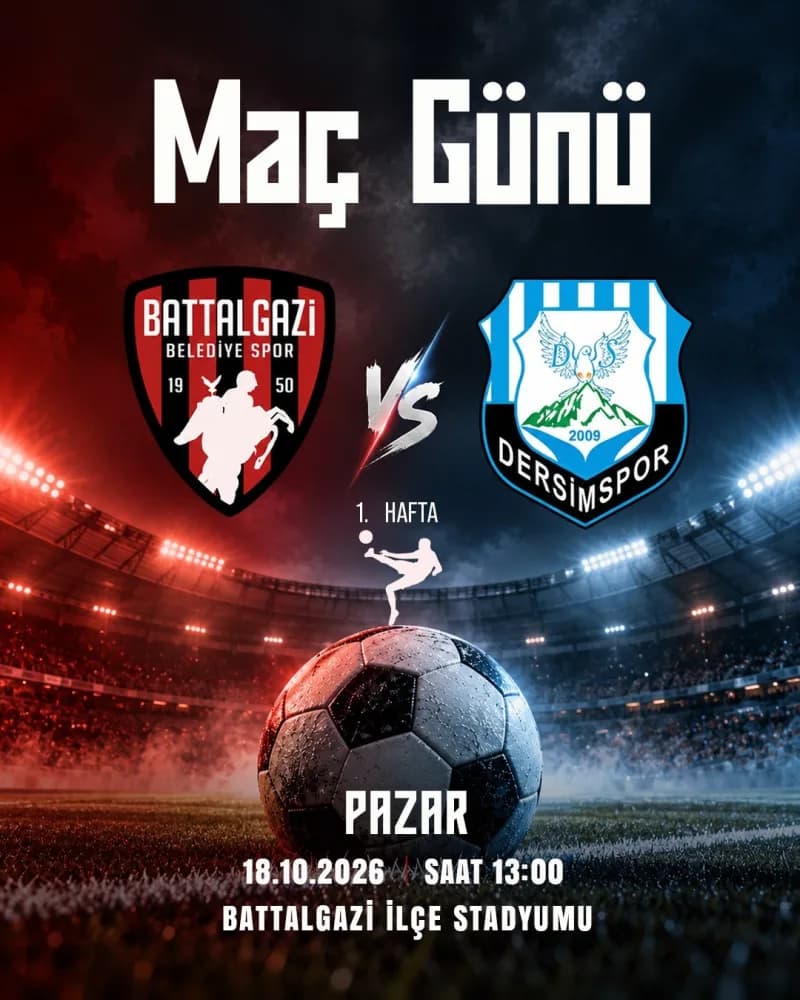 Battalgazi Belediyespor Yeni sezon kadrosunu açıkladı