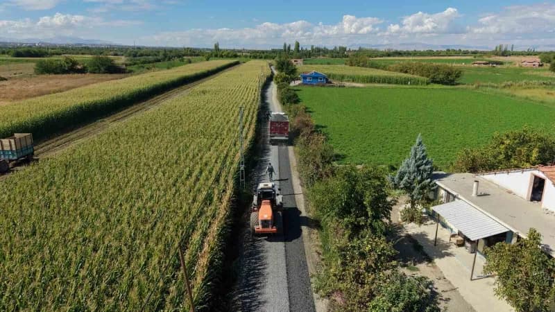 Battalgazi Belediyesi’nden Kadıçayırı Mahallesi’ne 4 kilometrelik ikinci kat sathi asfalt