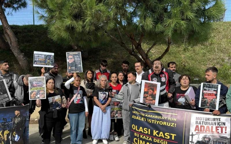 İstanbul Eyüpsultan TEM otoyolunda alkollü sürücünün motokurye Batuhan Karabulut’a çarptığı kaza mahkeme kararı sonrası