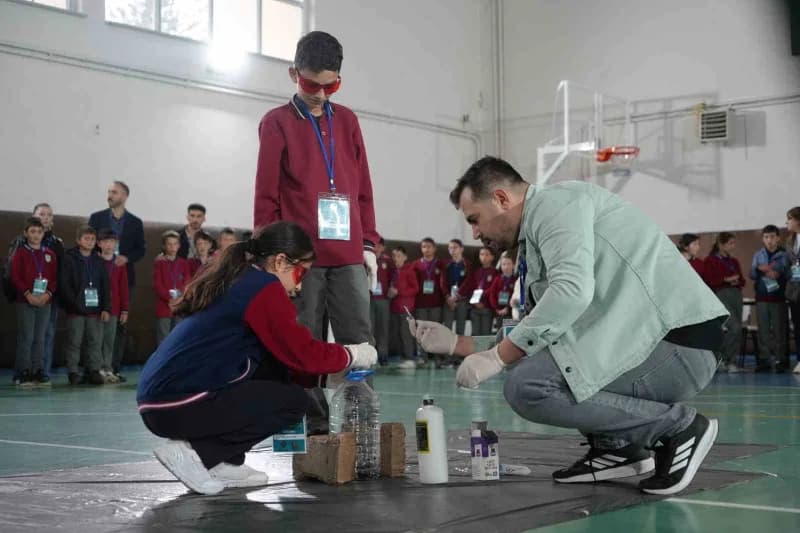 Bayburt’un köy okullarında teknoloji yolculuğu sürüyor