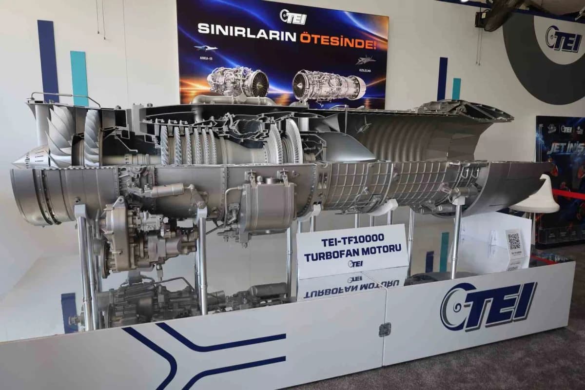 TEI-tf10000 (Türkiye'nin en güçlü milli turbofan motoru), TEI-tf6000 (Türkiye'nin ilk uçak motoru), TEI-ts1400 (Türkiye'