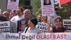 Beşiktaş Gayrettepe’de gece kulübü yangını sonrası mahkeme binası önünde duruşma