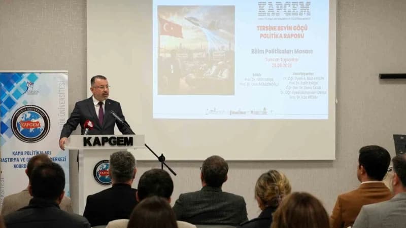 Karabük Üniversitesi kampüsünde bilim politikaları toplantısı ve rapor tanıtımı