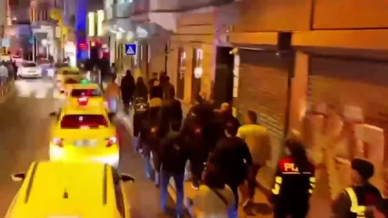 Beyoğlu’nda yerli ve yabancı ziyaretçilerin huzur ve güvenliğinin sağlanmasına yönelik gerçekleştirilen Denetimlerde 610