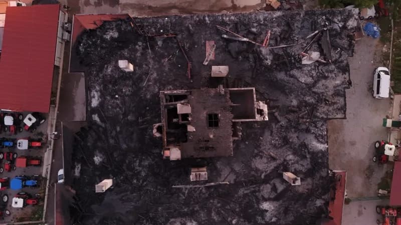 Konya’nın Beyşehir ilçesinde Eylül ayının sonunda yaşanan ve çatıda çalışan bir ustanın alevlerin arasında mahsur kaldığ