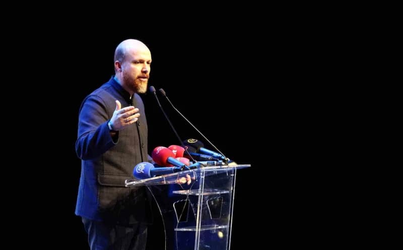 Bilal Erdoğan programda konuşma yaptı