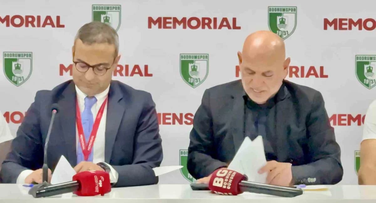 Bodrum FK’nın sağlık sponsoru Memorial Bodrum Hastanesi oldu