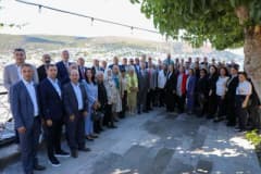 Bodrum’da 56 mahalle muhtarı için anlamlı kutlama