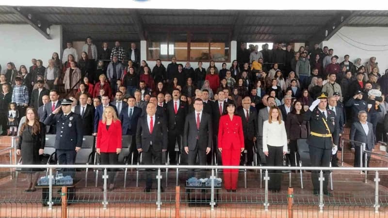 Aydın’ın Bozdoğan ilçesinde Cumhuriyet’in ilanının 103’üncü yıl dönümü, yoğun katılım ve birbirinden