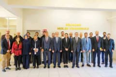 BŞEÜ Gölpazarı Meslek Yüksekokulu akademik kurul toplantısından bir kare