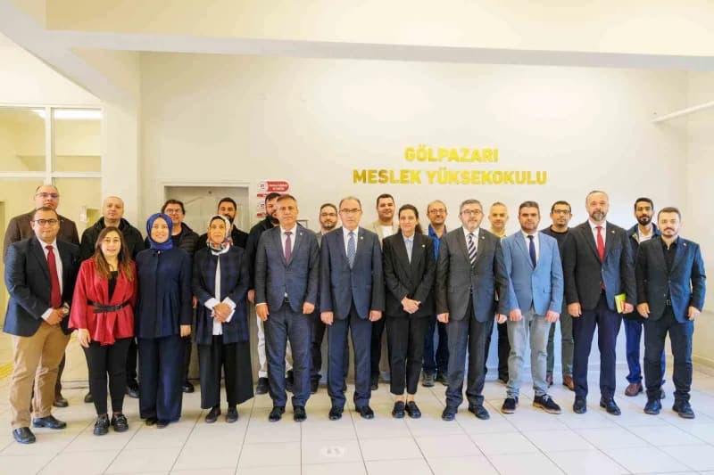 BŞEÜ Gölpazarı Meslek Yüksekokulu akademik kurul toplantısından bir kare
