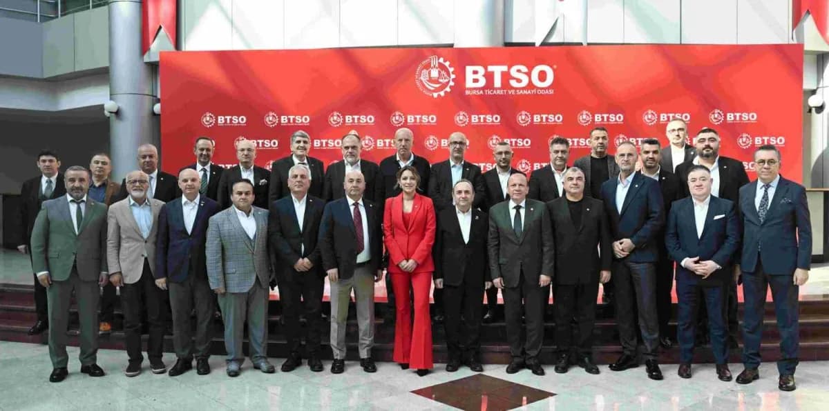 BTSO Yönetim Kurulu Başkanı Özer Matlı, yeni dönemin çalışma önceliklerini belirlemek üzere 70 Mesle