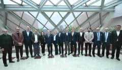 BTSO Yönetim Kurulu Başkanı Özer Matlı meslek komitesi üyeleriyle toplantıda