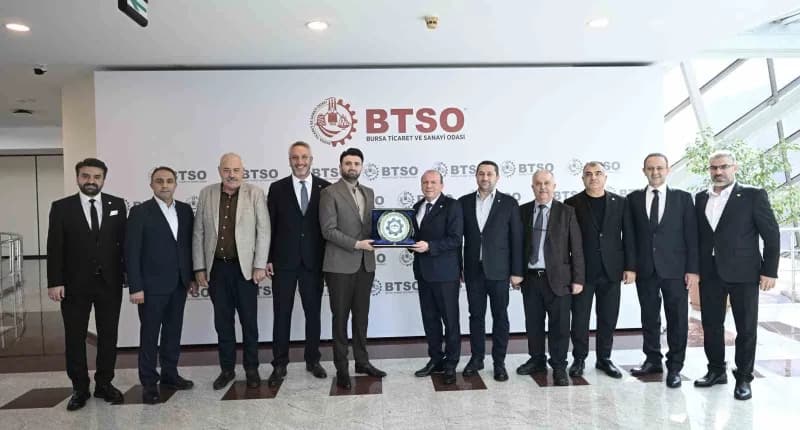 BTSO Yönetim Kurulu Başkanı Özer Matlı, yeni dönem çalışmaları kapsamında iş dünyasının farklı kesim