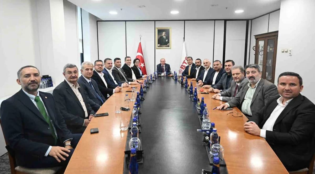 BTSO Yönetim Kurulu Başkanı Özer Matlı, yeni dönem çalışmaları kapsamında iş dünyasının farklı kesim