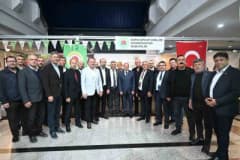 BTSO Başkanı Özer Matlı AgroGreen Tarım ve Hayvancılık Fuarı açılışında konuşma yaparken