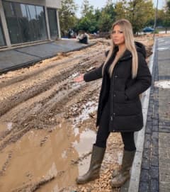 Bursa 1050 Konutlar Kentsel Dönüşüm Bölgesi’nde devam eden altyapı ve yol çalışmaları