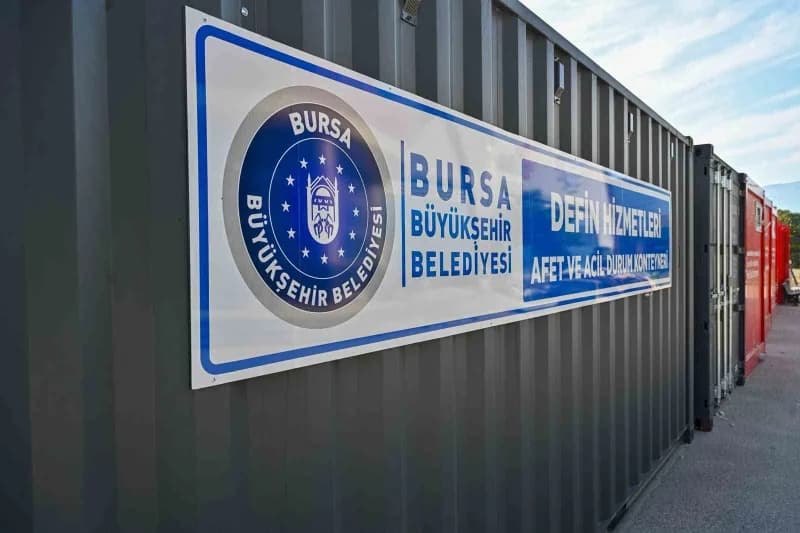 Bursa Büyükşehir Belediyesi, olası afetlerde vatandaşların ihtiyaçlarına hızlı yanıt verebilmek ve M