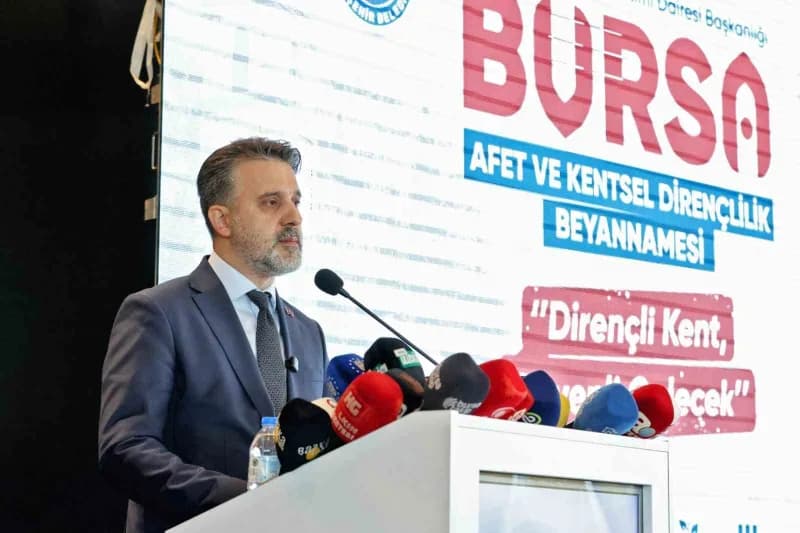 Bursa Büyükşehir Belediye Başkan Vekili Şahin Biba açıklama yaptı