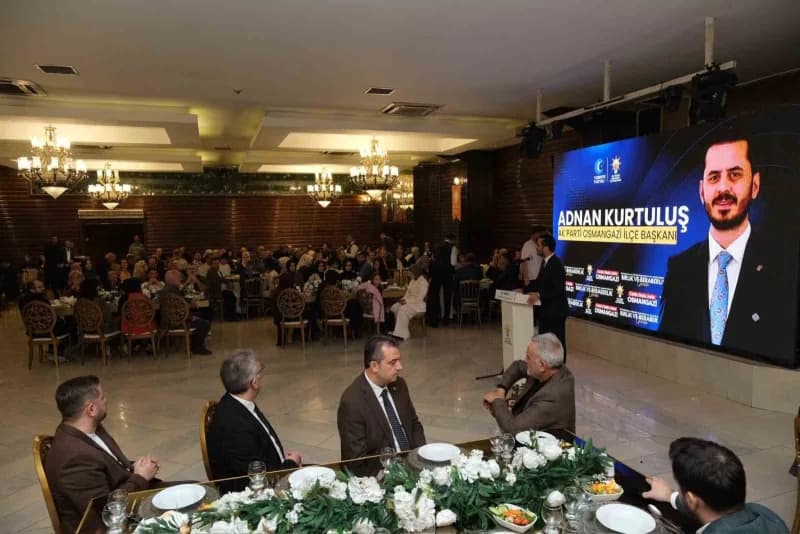 AK Parti Osmangazi İlçe Başkanlığı tarafından hayata geçirilen ve her üç ayda bir düzenlenen Birlik