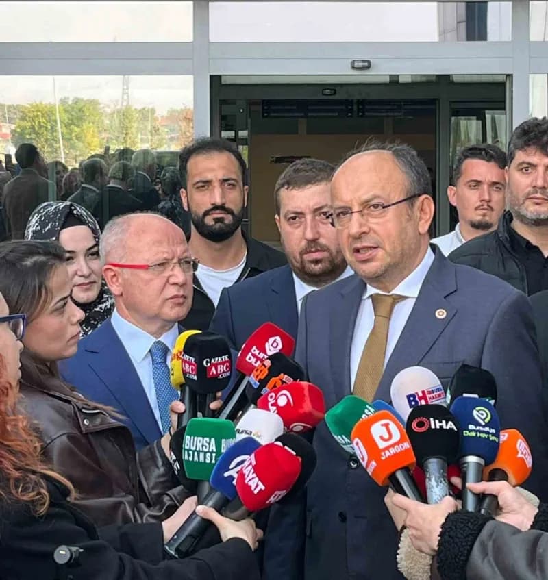 AK Parti Bursa İl Başkanı Davut Gürkan açıklama yaptı