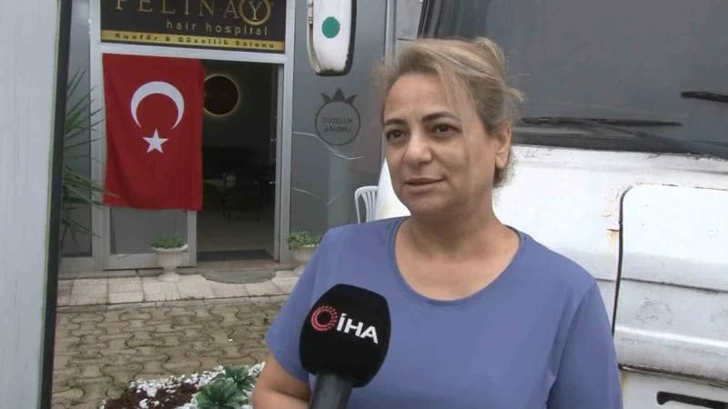 Müşteri kaybı yaşadığını belirten güzellik salonu sahibi Pınar Çalışır, yaşadıklarına tepki gösterer