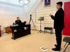 Bursa Kültür Sanat ve Gelişim Akademisi Müzik Bölümü yetenek sınavlarından bir kare