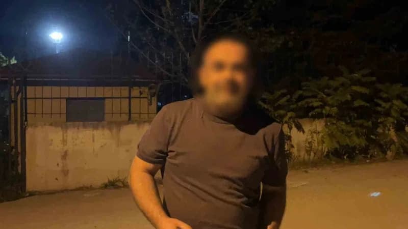 Arama sonrası sürücü uyurken bulundu.