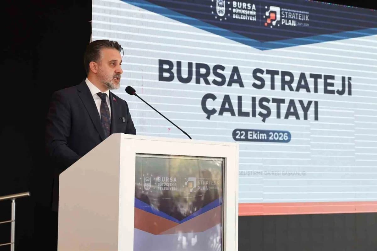 Bursa Büyükşehir Belediyesi tarafından düzenlenen Bursa Strateji Çalıştayı’nda, şehrin 2030 vizyonu