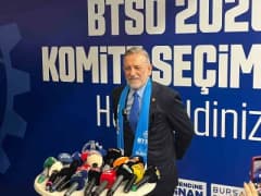 Bursa Ticaret ve Sanayi Odası seçimlerinde oy kullanan üyeler ve sandıklar