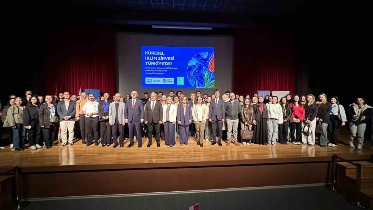 Antalya'da gerçekleştirilecek 31. Birleşmiş Milletler İklim Değişikliği Konferansı (COP31) süreci kapsamında düzenlenen