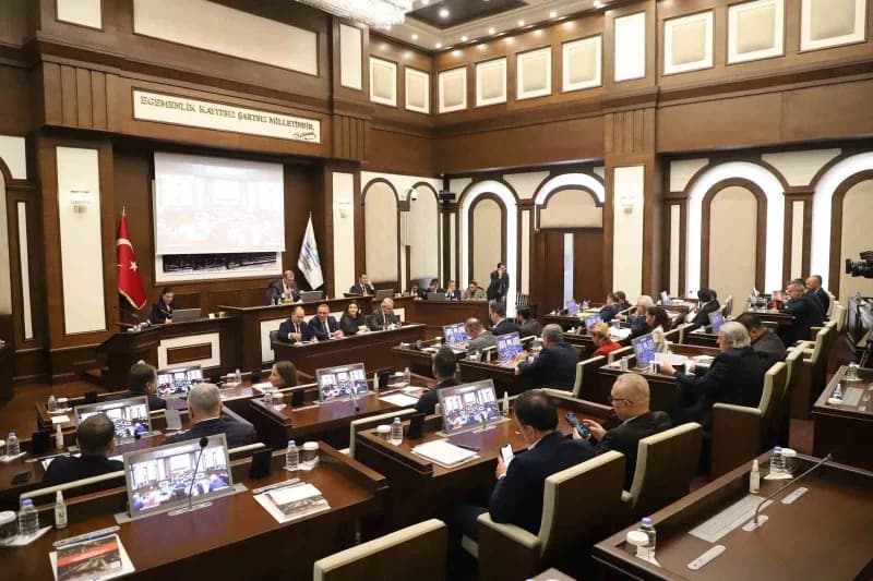 Büyükçekmece Belediye Meclisi, Ekim ayı ikinci toplantısını Belediye Başkan Vekili Hakan Çebi başkan