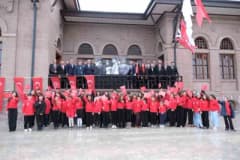 Büyükçekmece Ulusal Bağımsızlık ve Kuruluş Müzesi önünde Cumhuriyet Bayramı etkinliği