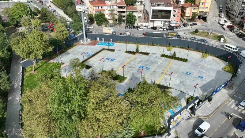 Kağıthane Belediyesi tarafından Teknolojik Otopark Çözümleri Projesi kapsamında ilçeye kazandırılan Çağlayan Açık Otopar