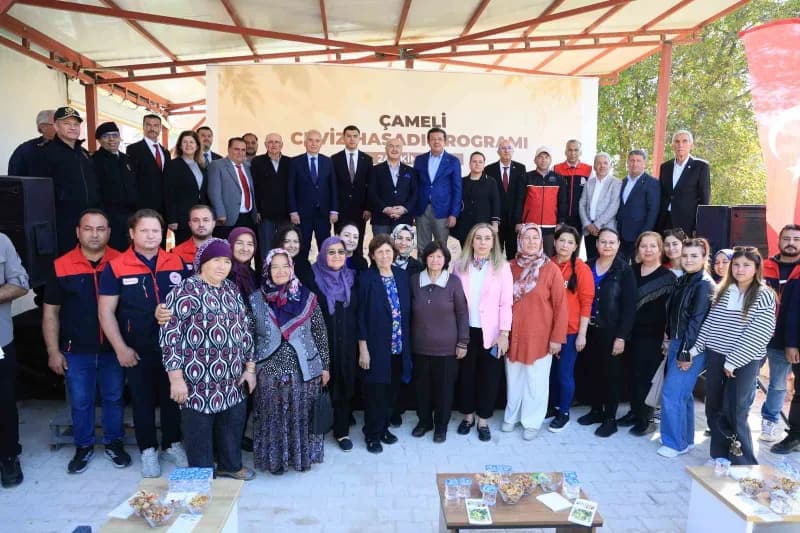Denizli'nin Çameli ilçesinde, Denizli Valisi Yavuz Selim Köşger ve il protokolünün katılımıyla "Cevi