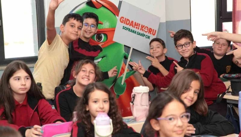 Çanakkale’de öğrencilere gıda israfı ve bilinçli tüketim konularında farkındalık eğitimi veriliyor