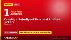 Çanakkale Karabiga Belediyesi Personel Ltd. Şti. elektrikçi iş ilanı ve başvuru detayları