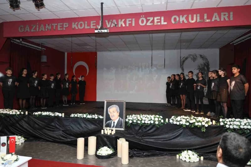 Gaziantep Kolej Vakfı (GKV) Özel Okulları kurucularından, iş insanı ve eğitim gönüllüsü merhum Yusuf Celalettin Ersoy, v