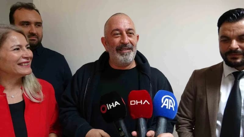 Cem Yılmaz, ÇOMÜ Nükleer Tıp Merkezi'nde 'Miyokard Perfüzyon Sintigrafisi' çekimi sonrası açıklama yaptı