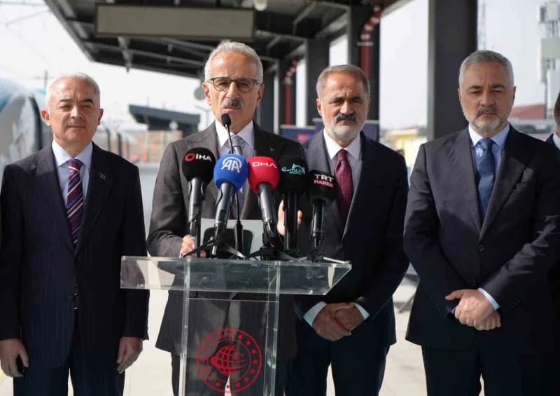 Ulaştırma ve Altyapı Bakanı Abdulkadir Uraloğlu, Cumhurbaşkanı Recep Tayyip Erdoğan’ın katılımıyla yarın hizmete açılaca