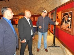 Çeşme Kültür Yolu Festivali kapsamında sergi ve atölye etkinliklerinden görüntüler