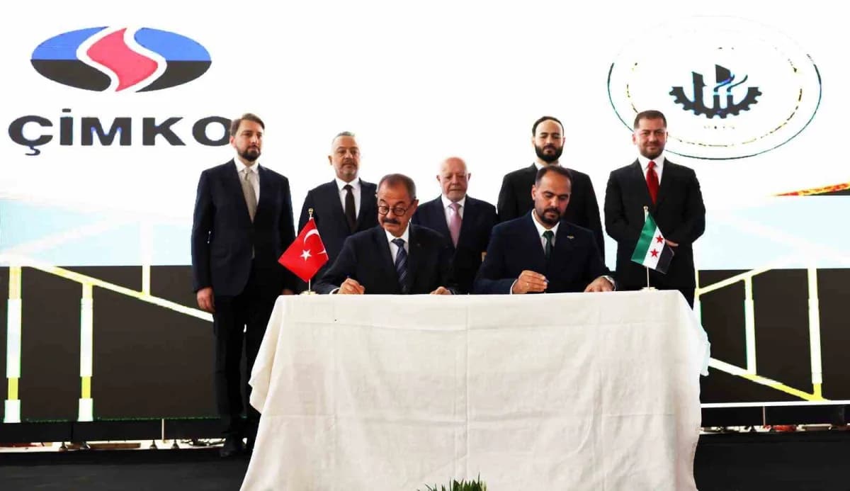Çimko, Halep’te yeni Entegre Çimento Fabrikası yatırımını hayata geçirmeye hazırlanıyor