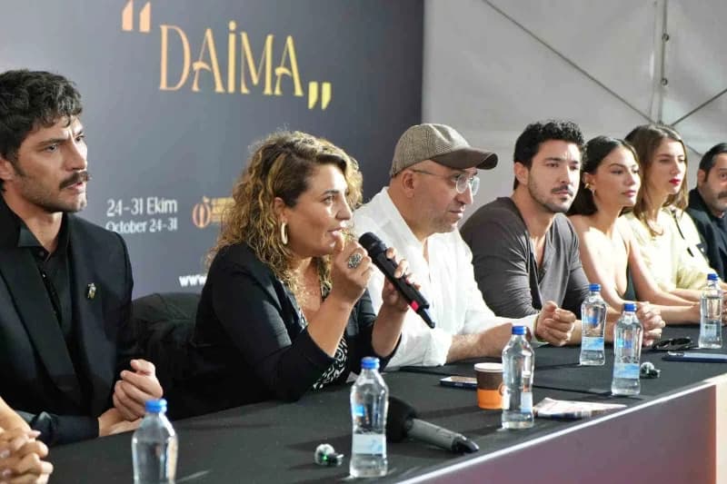 Cinlerin Düğünü filminin Antalya Altın Portakal Film Festivali’nde Türkiye’deki ilk gösteriminden